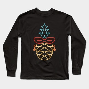 Summer Punk Pineapple Long Sleeve T-Shirt